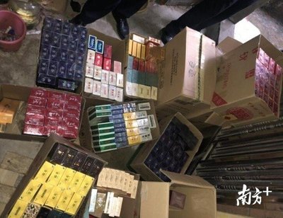 惠東平山成功破獲一售賣假煙窩點，案值超15萬元